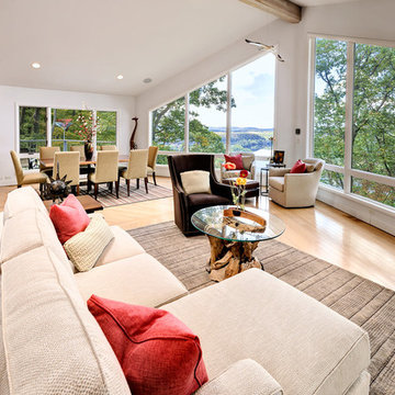 Open Living and Dining Room