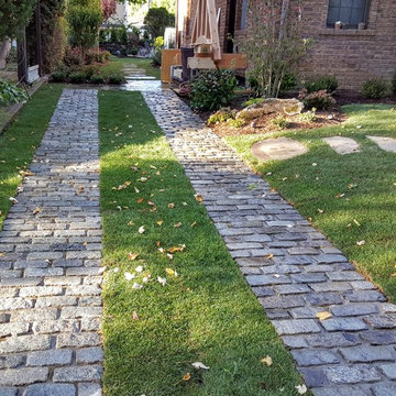 Driveway installation Belgium Block NY
