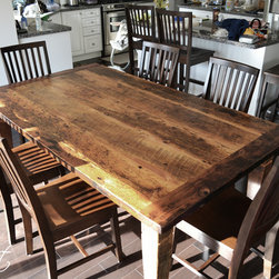 Reclaimed Wood Harvest Tables - Products