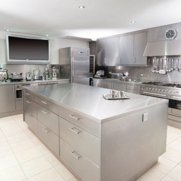 Stainless Steel Commercial Kitchens