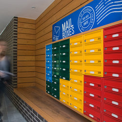 Colour Inspiration Project - Student Accommodation Mailboxes - Products