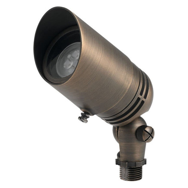 Kichler 15485 1 Light 6"W Landscape Accent Light - Brass