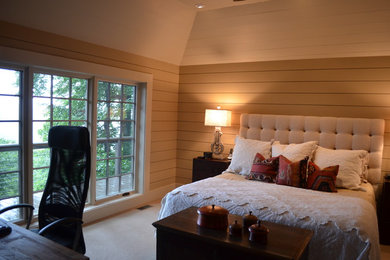 Arts and crafts bedroom photo in Other