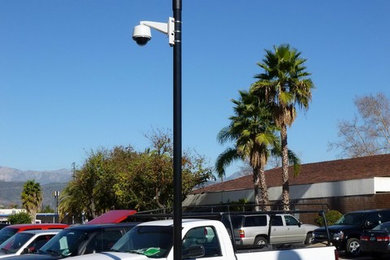 Tarzana CA Solar Parking Lot Lighting System