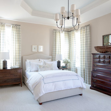 English Check Bedroom