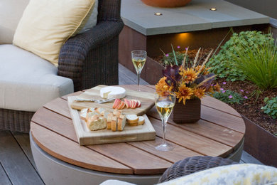 Inspiration for a contemporary patio remodel in San Francisco