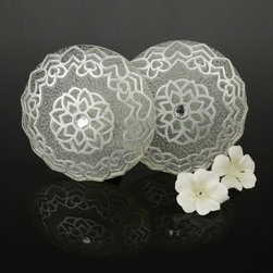 2 Colors QYN07 Curtain Tieback Holdbacks in White Color - Window Treatment Accessories