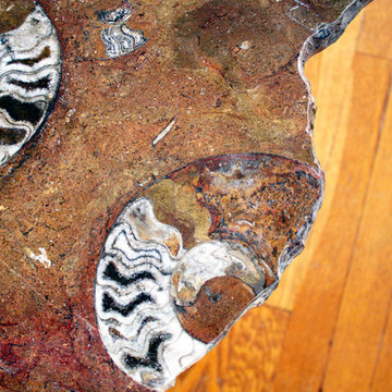 Fossil Marble Table Tops