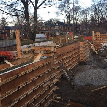 Georgian Colonial Home-Foundation Walls