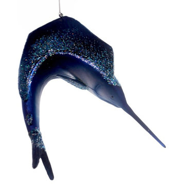 Noble Gems SWORDFISH ORNAMENT Glass Ocean Fishing Nb0627