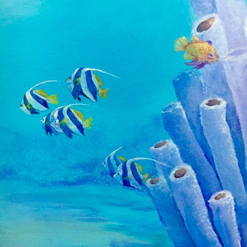 Coral Reef Mural