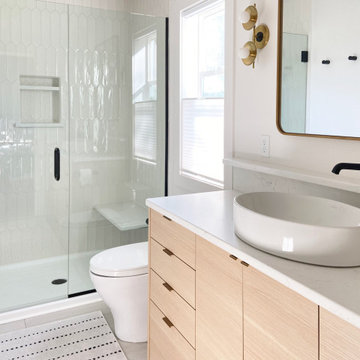Single Mom Bathroom Spa Renovation