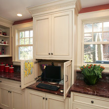 Monika and John - Desk Area Kitchen