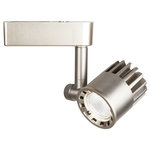 WAC Lighting - WAC Lighting Exterminator LED 4000K 40 Degree Beam, Brushed Nickel, J Track - Superior illumination in a compact design. The Exterminator outperforms a 20W Metal Halide all in a small, unobtrusive package. High performance with a robust die-cast construction makes this luminaire perfect for general, accent and wall wash applications in residential and commercial environments. For use with 120V track. Track Fixture is available in H, J/J2, and L track configurations. Order according to track layout specifications.