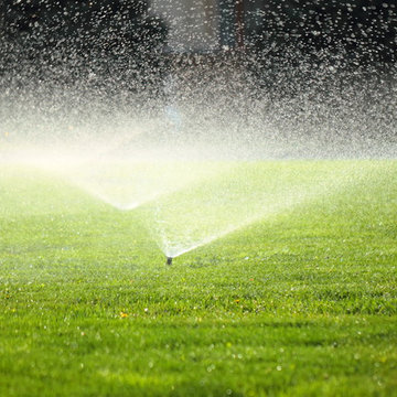 Frontyard Sprinkler & Irrigation System Installation