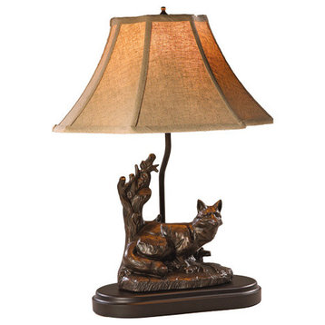 Male Fox Lamp