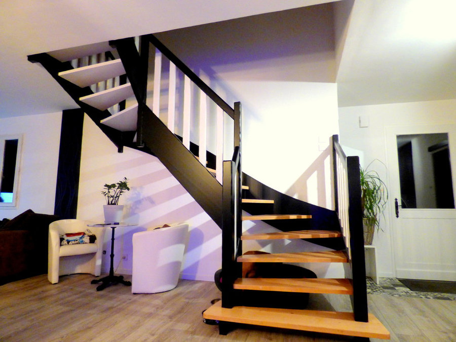Mise en peinture d'escaliers