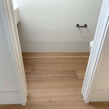 Rift & Quartered White Oak installed and stained in place