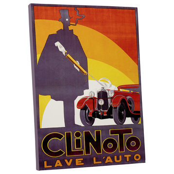 Vintage Apple "Clinoto Lave L" Gallery Wrapped Canvas Wall Art