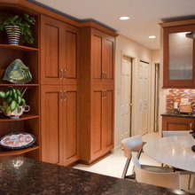 Tall pantry cabinet (pulls)
