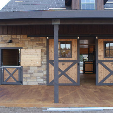Horseshoe Bay European Style Horse Barn