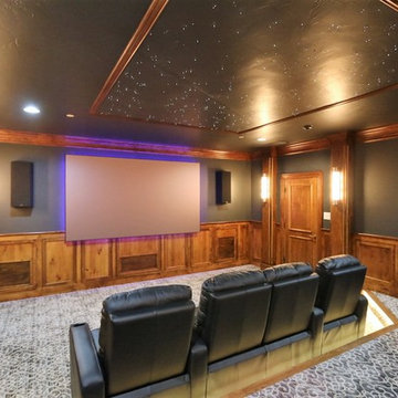 New Media Room Remodel - Addison, TX