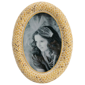 Oval Photo Frame, 4x6" Opening
