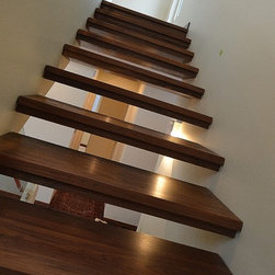 Private residence Calgary - Hardwood Flooring