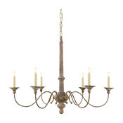 Country 6-Light Chandelier