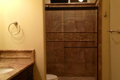Elegant bathroom photo in Seattle