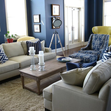 Daniel Island Loft After- Warm, coastal, inviting, comfortable