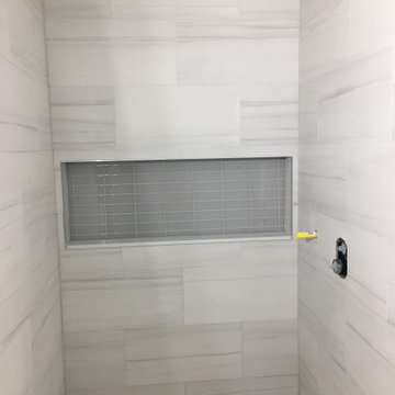 Current Canton water damaged main floor and Bathroom renovation