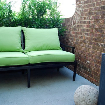 South Charlotte Condo Courtyard Redesign