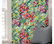 Multi Belles Fleurs Peel & Stick Wallpaper Sample