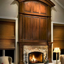 Wood fireplaces