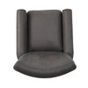 GDF Studio Charlene Traditional Slate Microfiber Recliner Chair