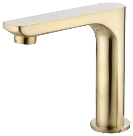 Fontana Commercial Brushed Gold Touchless Automatic Sensor Hands-Free ...