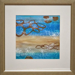 Tides & Treasures I - Mixed Media Art