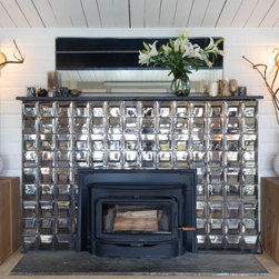 Cold Spring, NY Fireplace Reno - Wall And Floor Tile
