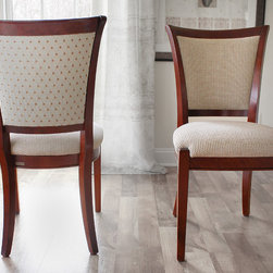 Re-Upholstery: After - Formal Dining Chairs - Dining Chairs