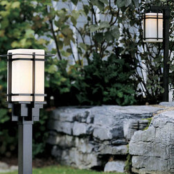 Tourou Outdoor Post Light by Hubbardton Forge - Lighting