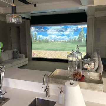 Golf Sim & Home Theatre