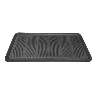 A1HC Heavy Duty Flexible 16 in. x 31 in. 100% Rubber Boot Mat