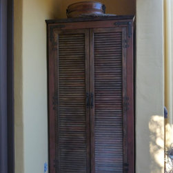 Custom Toolshed made from Upcycled Materials - Garage And Tool Storage