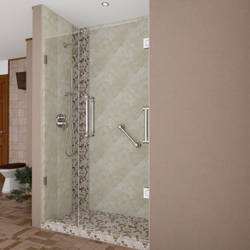 Natural Elegance: Rustic Charm in Your Shower Retreat