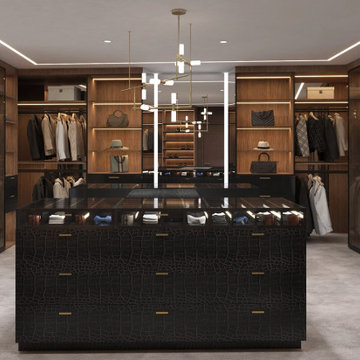Bespoke Closet Island: The Focal Point of the Master Close