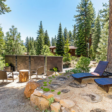 Incline Village Home - remodel, art placement, and landscape design