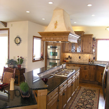 Harrison Family Knotty Alder Kitchen Remodel