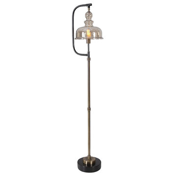 Uttermost Elieser Industrial Floor Lamp, 28193-1