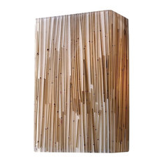 50 Most Por Asian Wall Sconces For 2019 Houzz Modern Organics 2 Light Sconce Bamboo Stem Material Polished Chrome